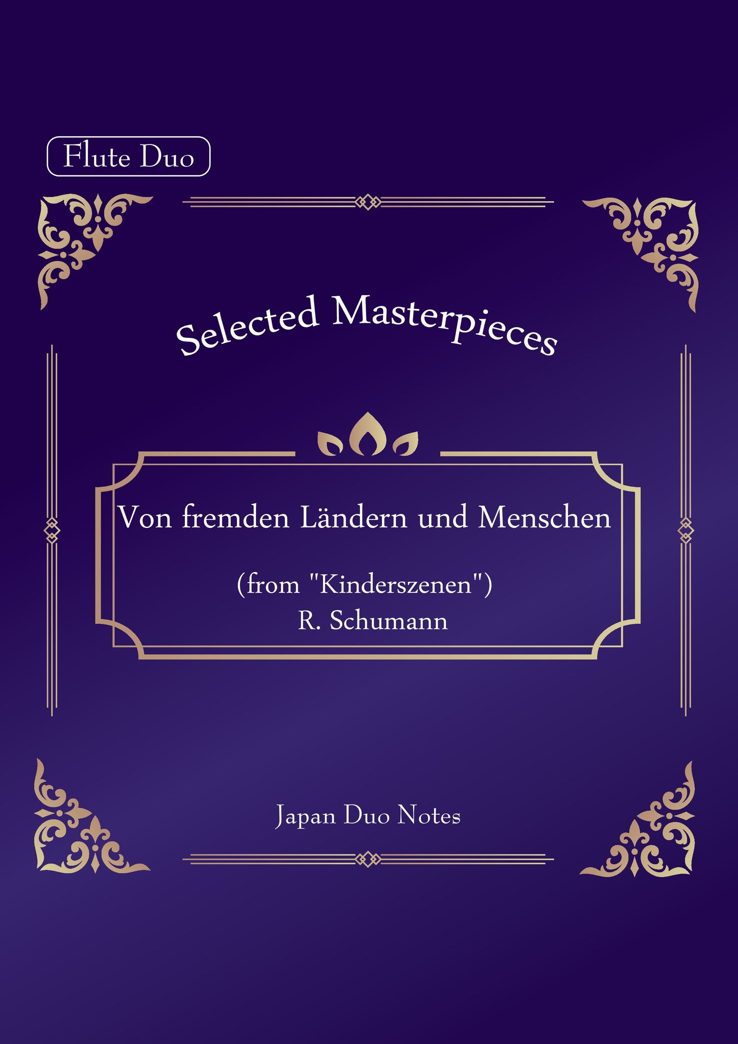 【PDF】Von fremden Ländern und Menschen (from "Kinderszenen") / R. Schumann