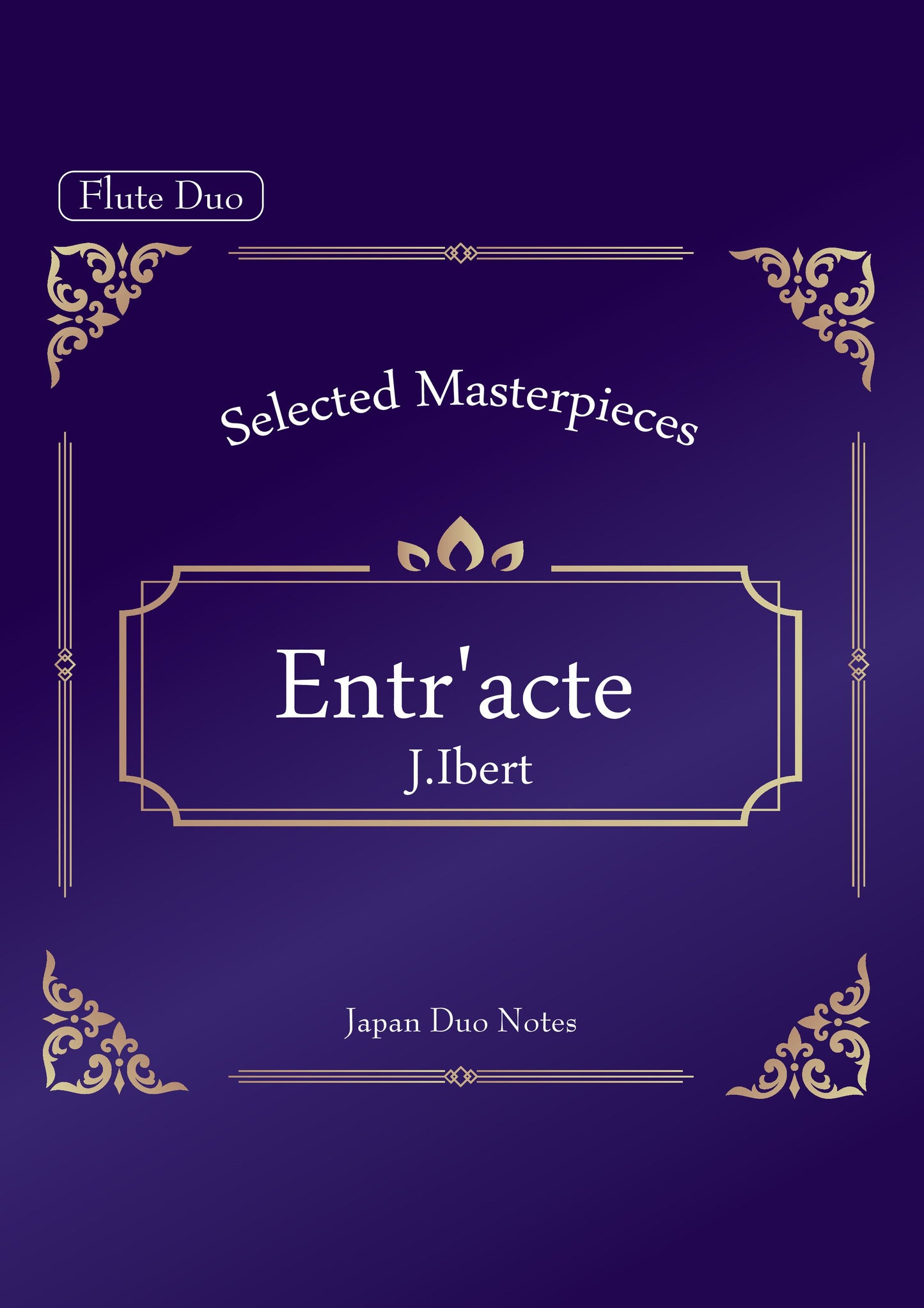 【PDF】Entr'acte / J.Ibert