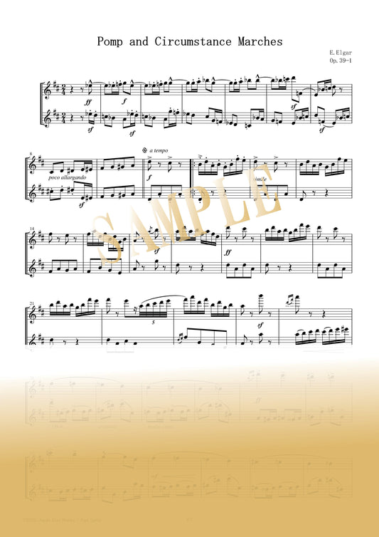【PDF】Pomp and Circumstance / Edward Elgar
