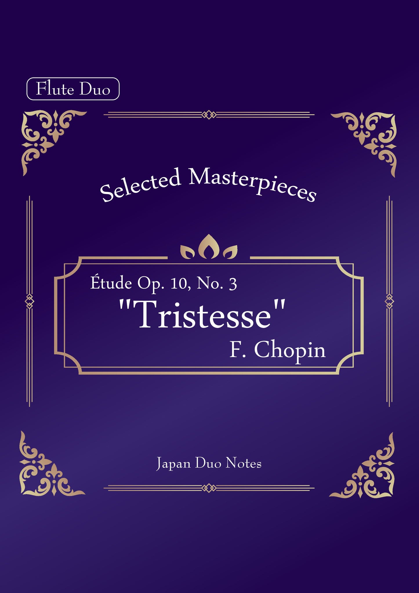 [PDF] Étude Op. 10, No. 3 "Tristesse" / F. Chopin
