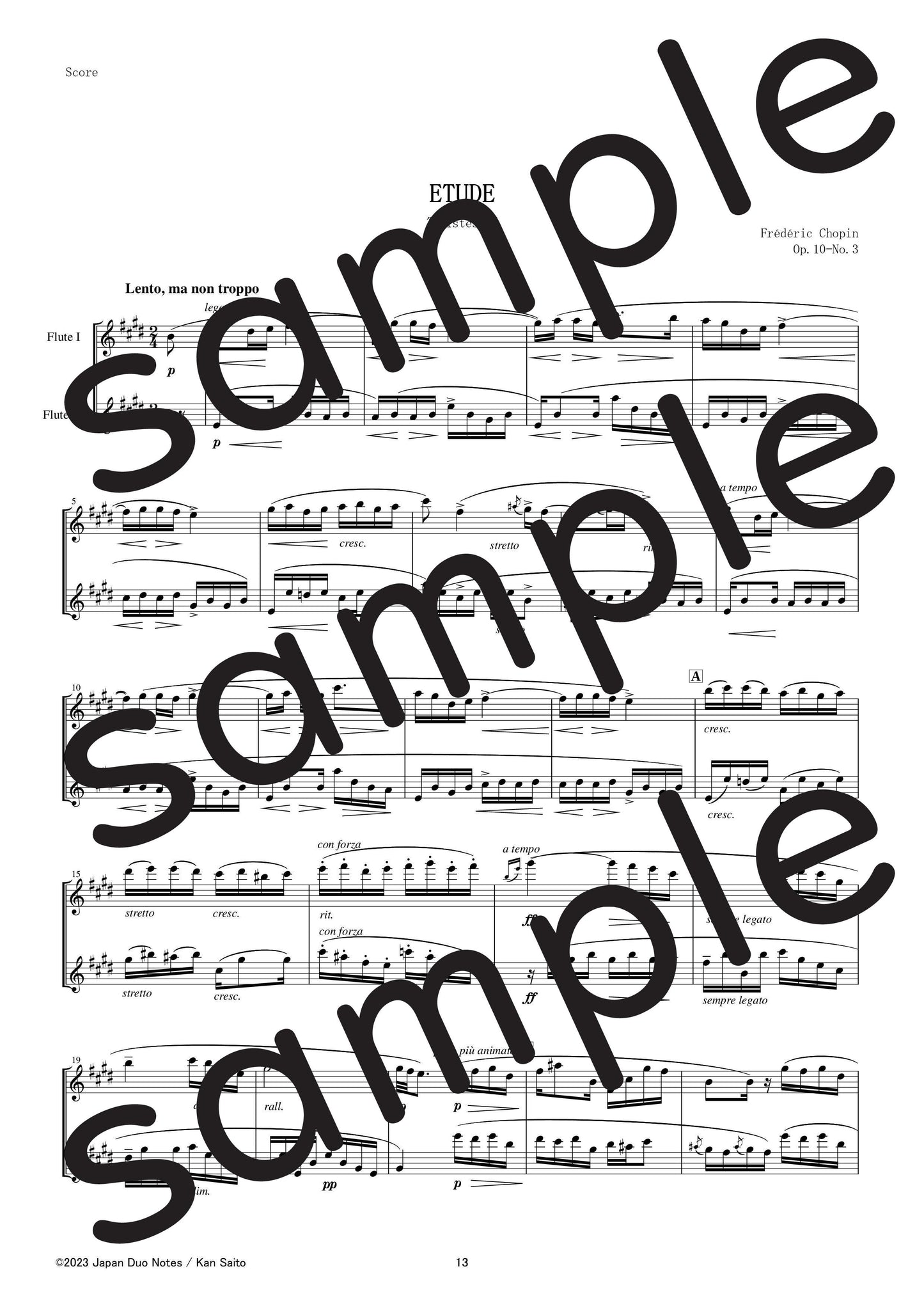 [PDF] Fourth Collection of 25 Famous Flute Duets