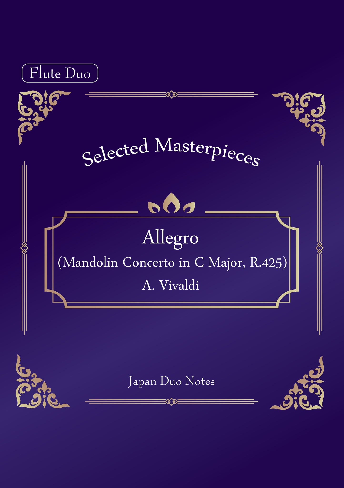 Allegro (Mandolin Concerto in C Major, R.425) / A. Vivaldi