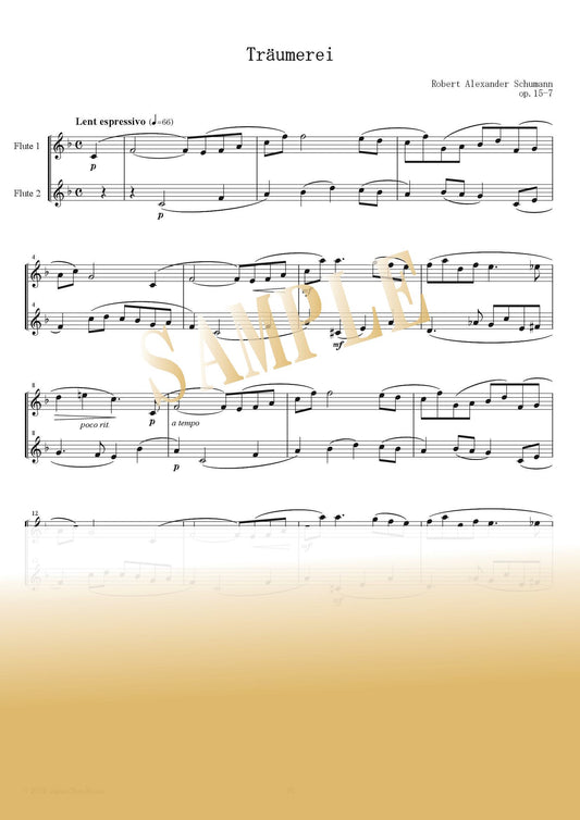 【PDF】Träumerei, Op. 15, No. 7 / Robert Schumann