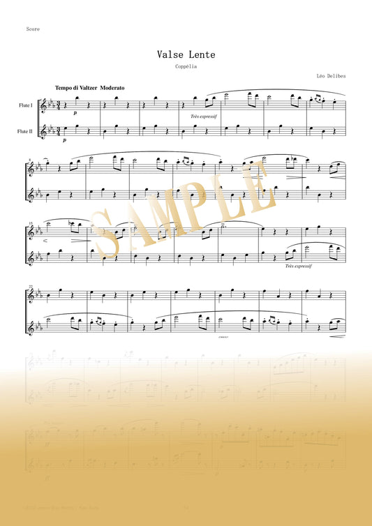 【PDF】Waltz (from "Coppélia") / Léo Delibes