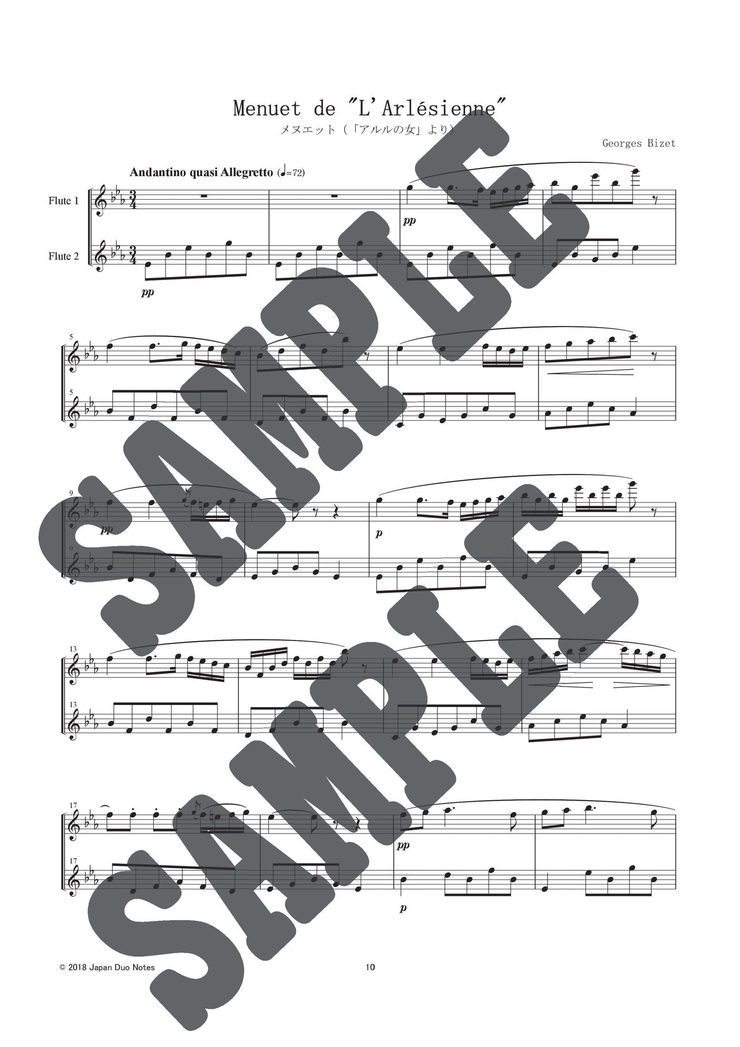 [PDF] Flute duo masterpiece collection 25